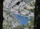 Foto dall'alto del lago di San Domenico