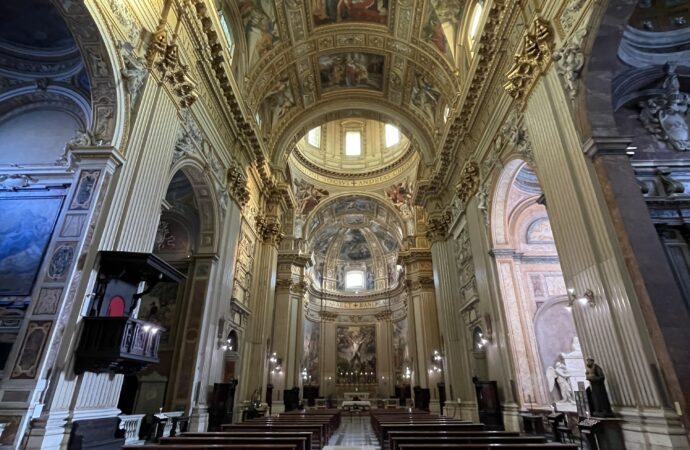 Interno S'Andrea della valle, G.Belfiori